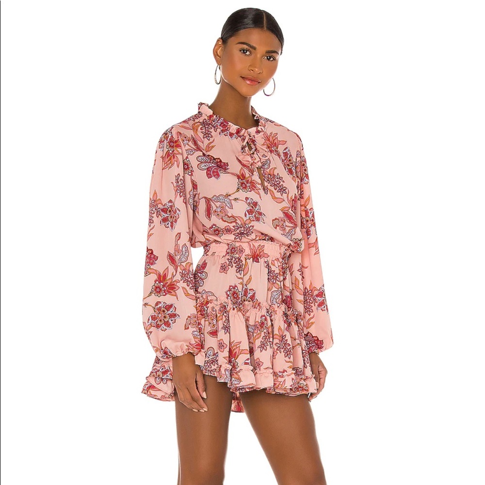 MISA Los Angeles Lorena Dress in Marrakech Paisley
